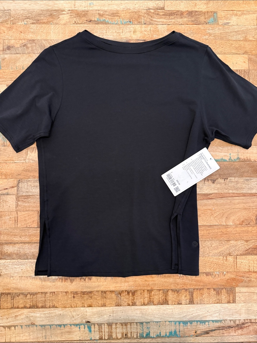 lululemon athletica Black relaxed-fit Boatneck T-Shirt